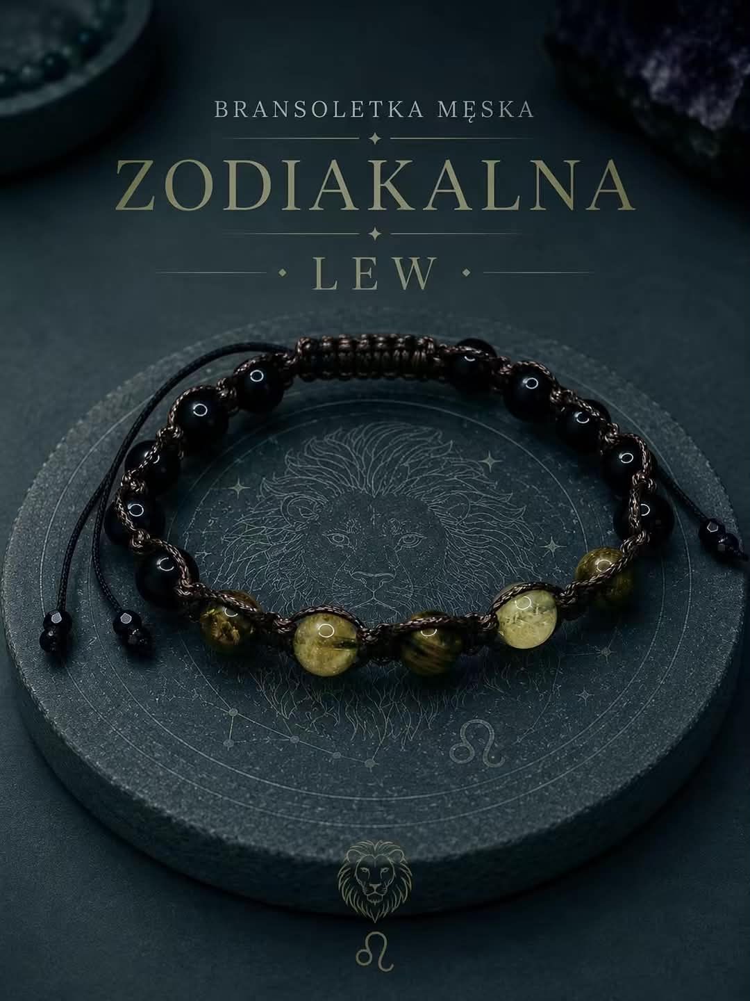 Bransoletka Zodiakalna Męska