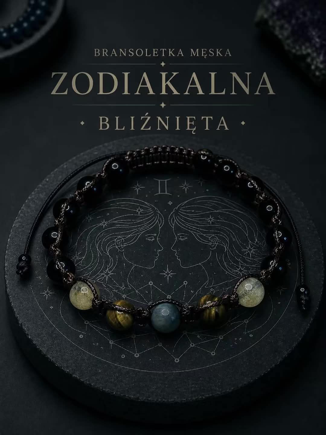Bransoletka Zodiakalna Męska